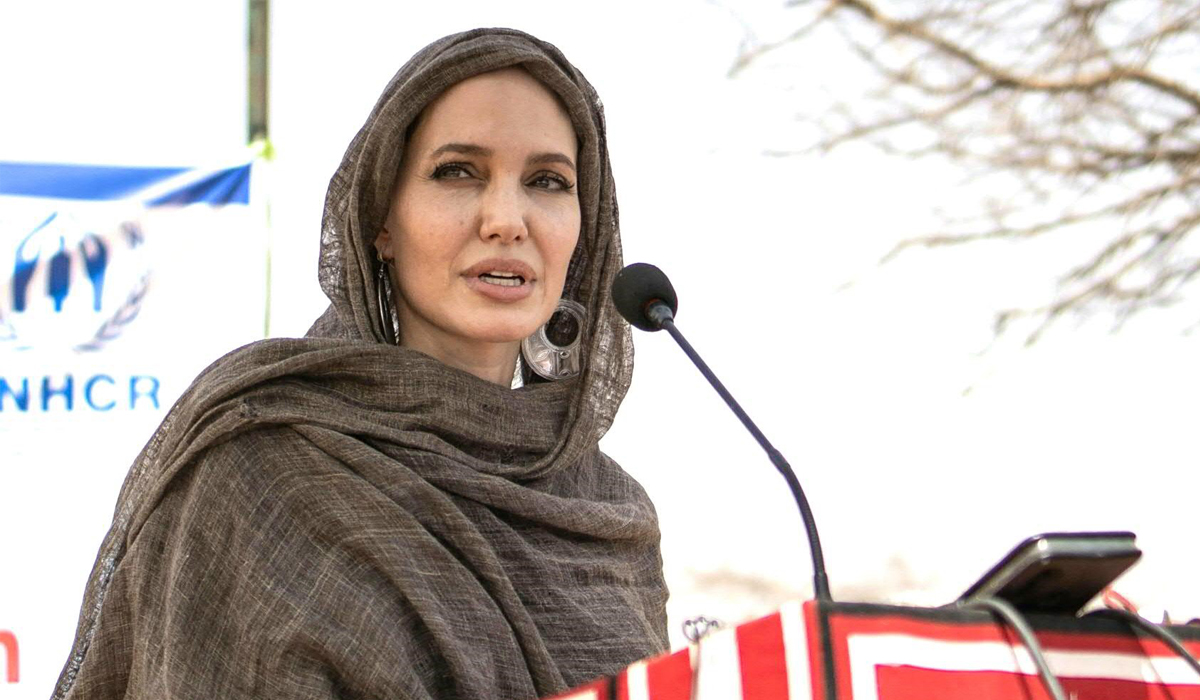 Angelina Jolie joins Instagram to call attention to suffering in Afghanistan